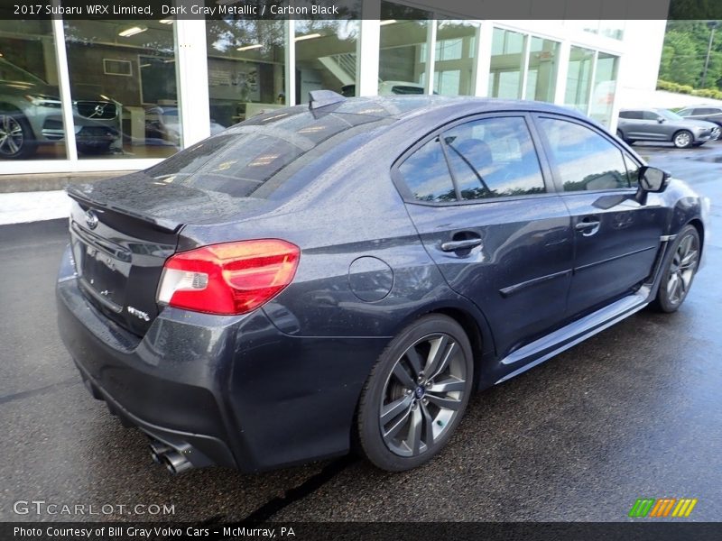 Dark Gray Metallic / Carbon Black 2017 Subaru WRX Limited