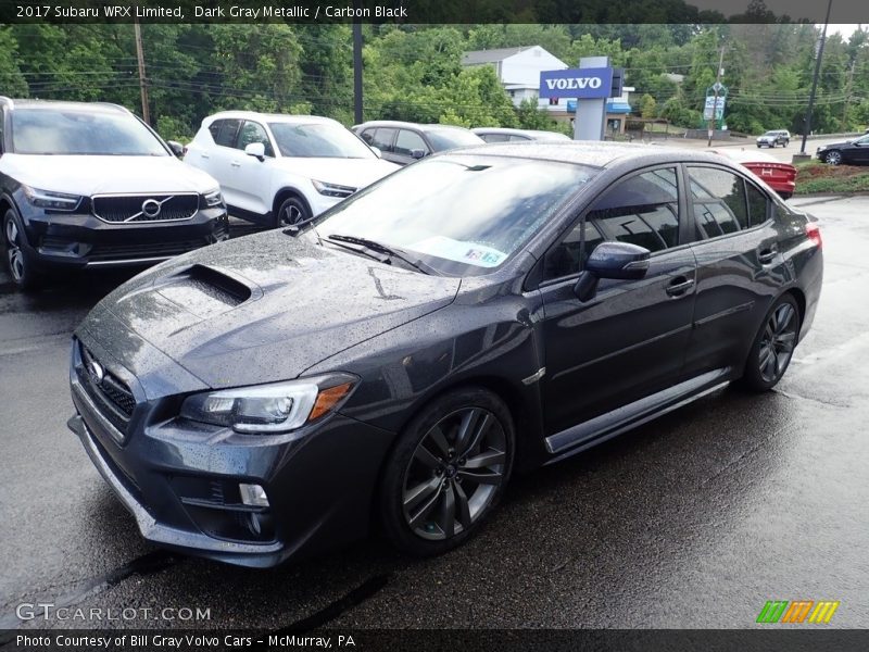 Dark Gray Metallic / Carbon Black 2017 Subaru WRX Limited