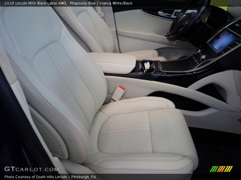 Rhapsody Blue / Vianca White/Black 2018 Lincoln MKX Black Label AWD