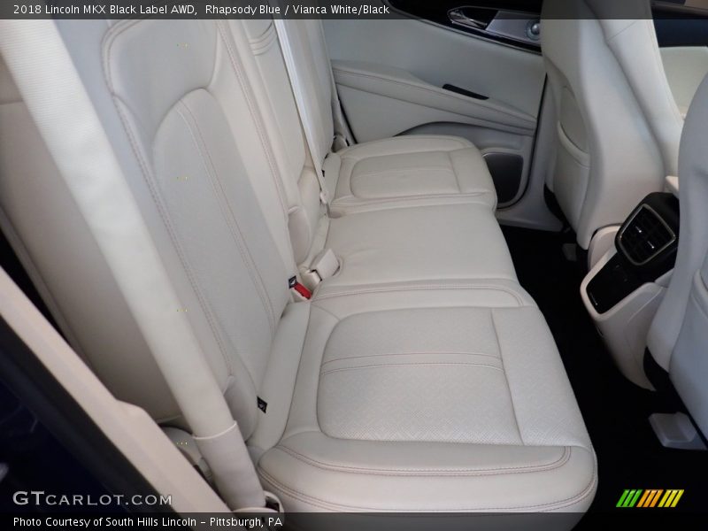 Rhapsody Blue / Vianca White/Black 2018 Lincoln MKX Black Label AWD