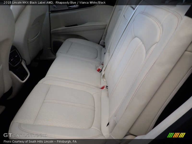 Rhapsody Blue / Vianca White/Black 2018 Lincoln MKX Black Label AWD
