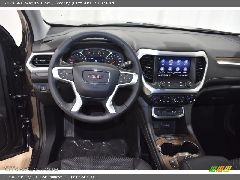 Smokey Quartz Metallic / Jet Black 2020 GMC Acadia SLE AWD