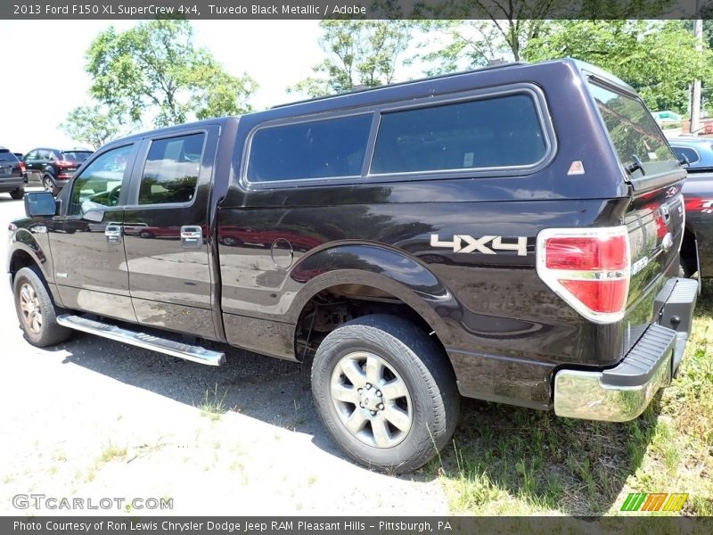 Tuxedo Black Metallic / Adobe 2013 Ford F150 XL SuperCrew 4x4