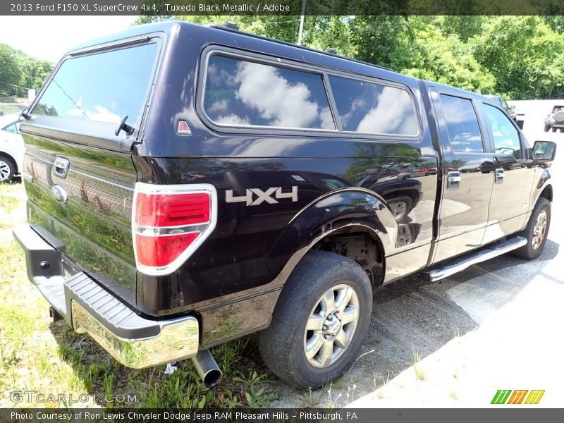 Tuxedo Black Metallic / Adobe 2013 Ford F150 XL SuperCrew 4x4