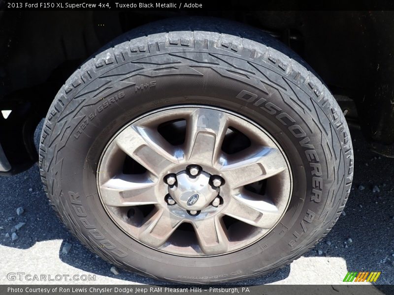 Tuxedo Black Metallic / Adobe 2013 Ford F150 XL SuperCrew 4x4