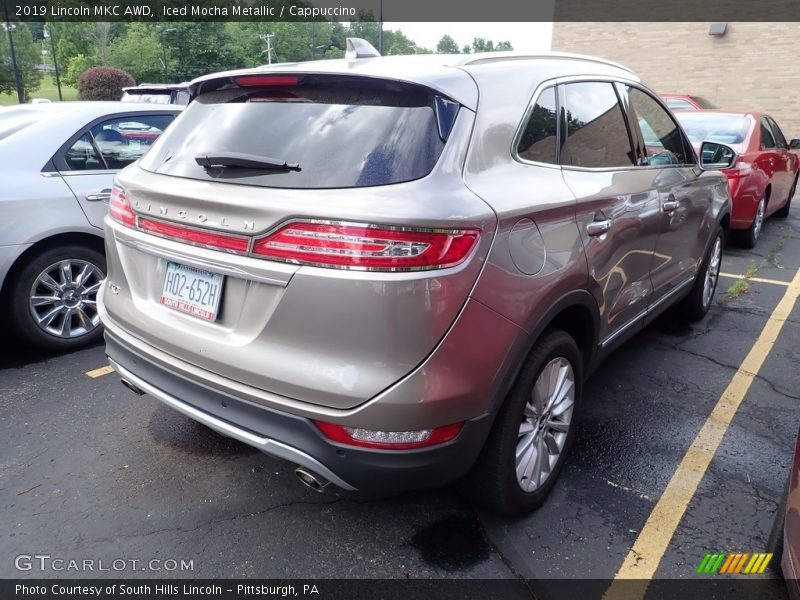 Iced Mocha Metallic / Cappuccino 2019 Lincoln MKC AWD