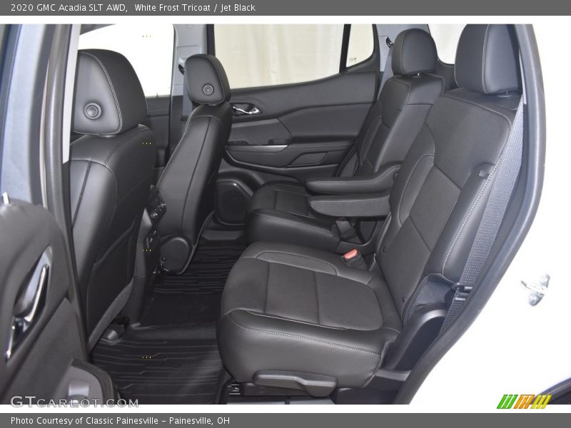 White Frost Tricoat / Jet Black 2020 GMC Acadia SLT AWD