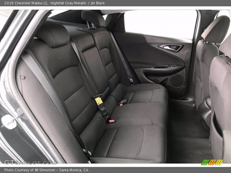 Nightfall Gray Metallic / Jet Black 2018 Chevrolet Malibu LS