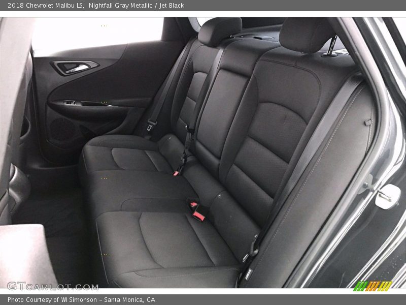 Nightfall Gray Metallic / Jet Black 2018 Chevrolet Malibu LS