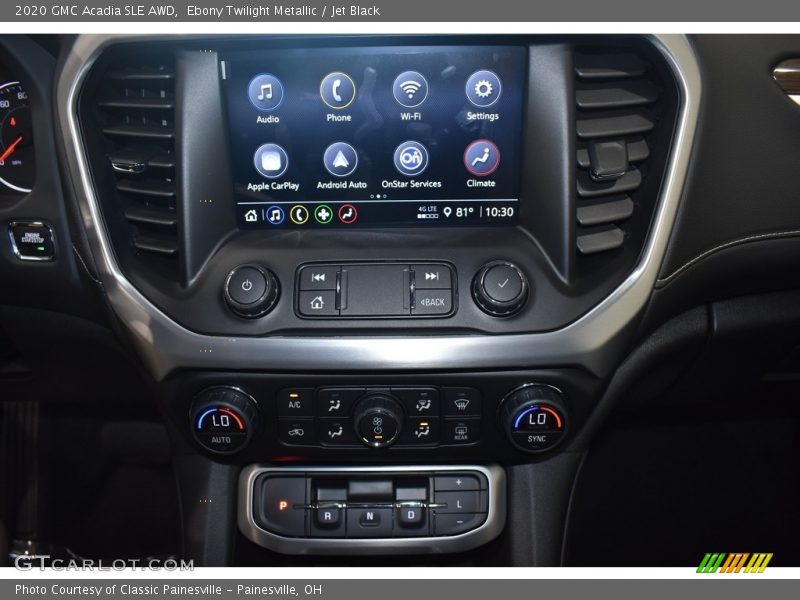 Ebony Twilight Metallic / Jet Black 2020 GMC Acadia SLE AWD