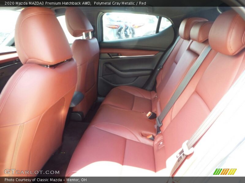 Rear Seat of 2020 MAZDA3 Premium Hatchback AWD
