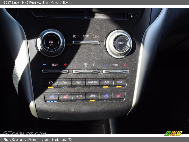 Black Velvet / Ebony 2017 Lincoln MKC Reserve