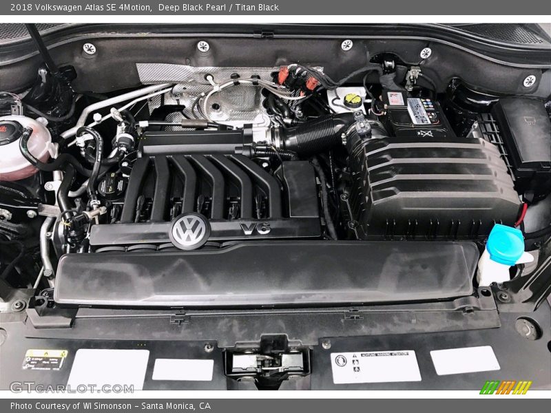  2018 Atlas SE 4Motion Engine - 3.6 Liter FSI DOHC 24-Valve VVT V6