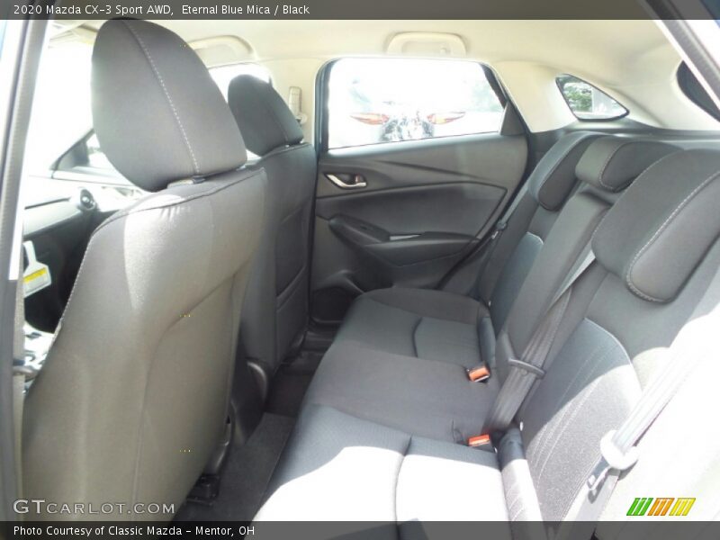 Eternal Blue Mica / Black 2020 Mazda CX-3 Sport AWD