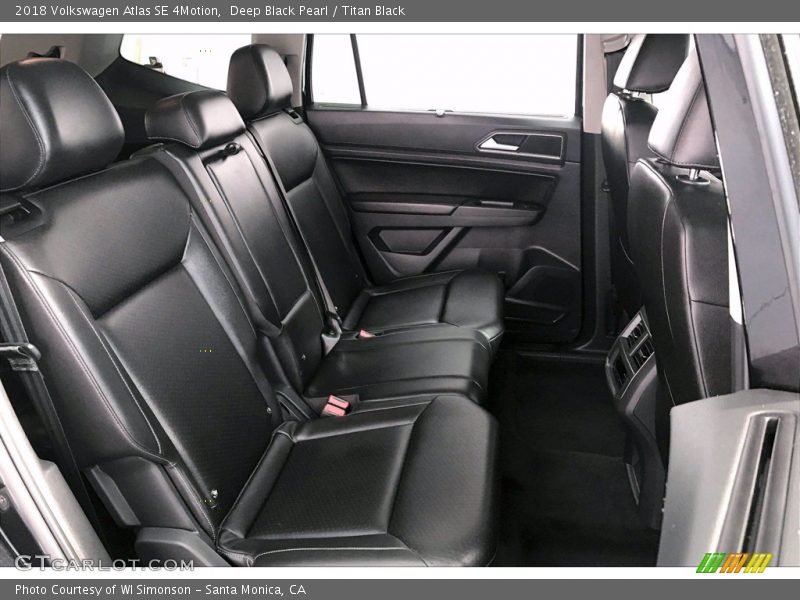 Rear Seat of 2018 Atlas SE 4Motion