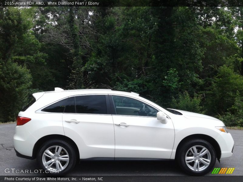 White Diamond Pearl / Ebony 2015 Acura RDX AWD