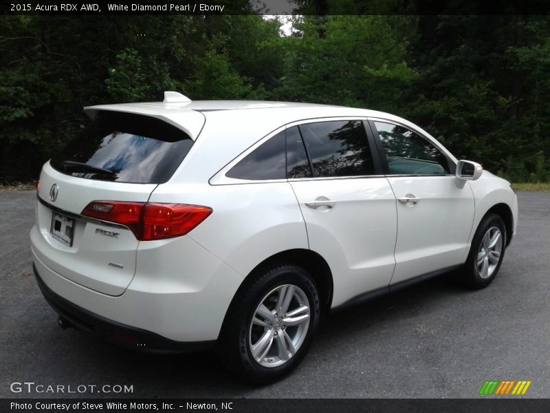 White Diamond Pearl / Ebony 2015 Acura RDX AWD