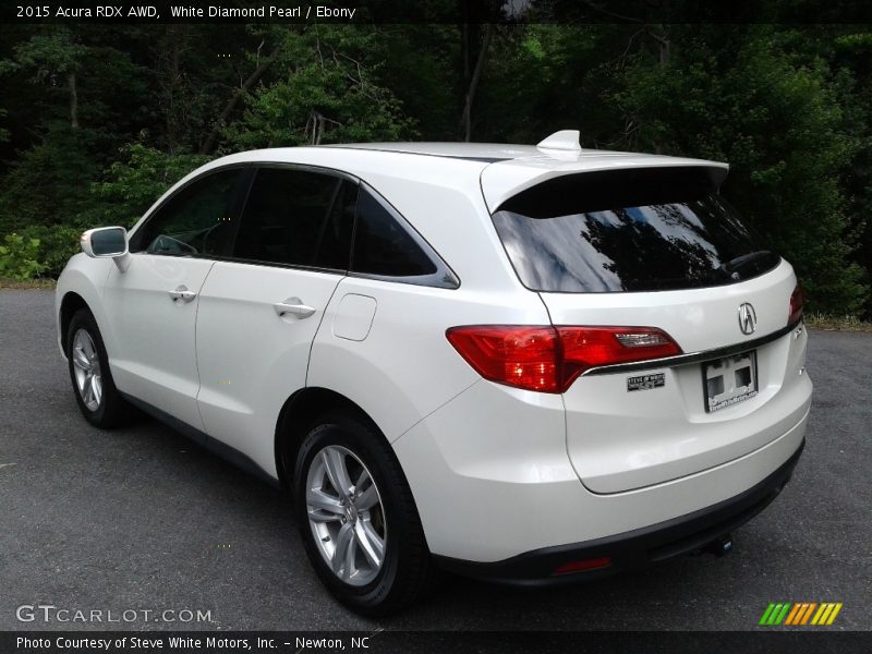 White Diamond Pearl / Ebony 2015 Acura RDX AWD
