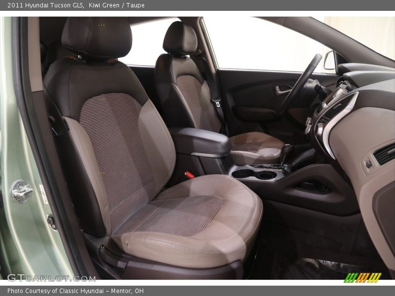 Kiwi Green / Taupe 2011 Hyundai Tucson GLS