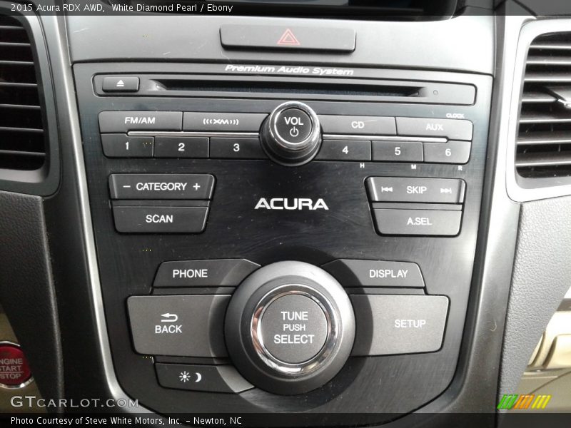 Controls of 2015 RDX AWD