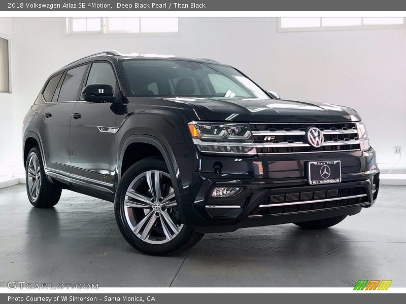  2018 Atlas SE 4Motion Deep Black Pearl