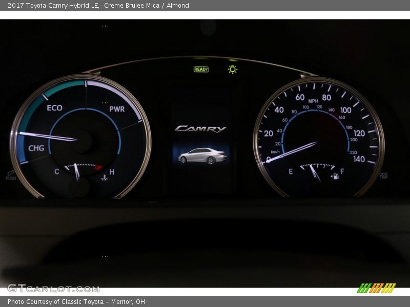 Creme Brulee Mica / Almond 2017 Toyota Camry Hybrid LE