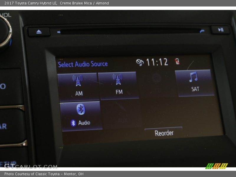 Creme Brulee Mica / Almond 2017 Toyota Camry Hybrid LE