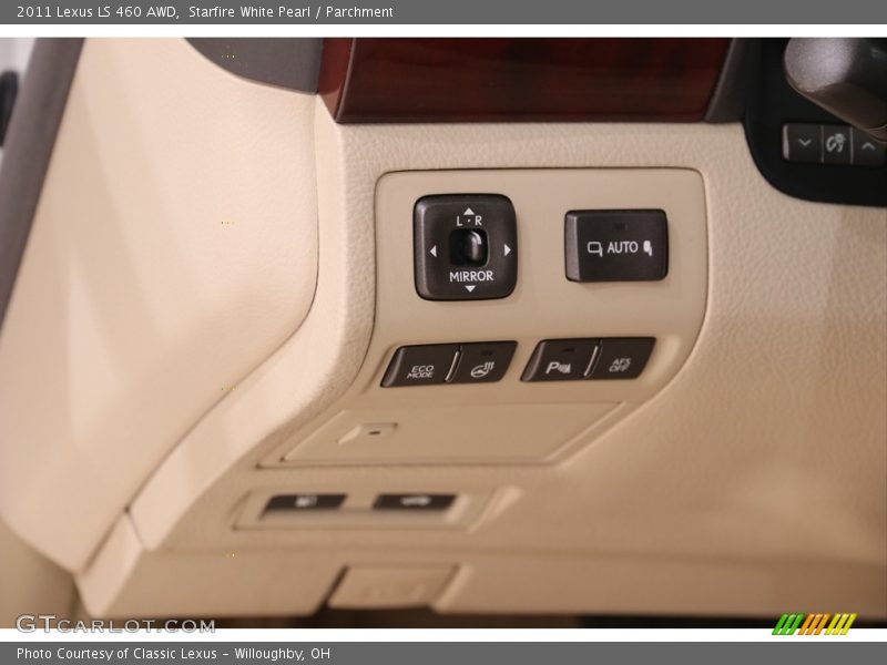 Starfire White Pearl / Parchment 2011 Lexus LS 460 AWD