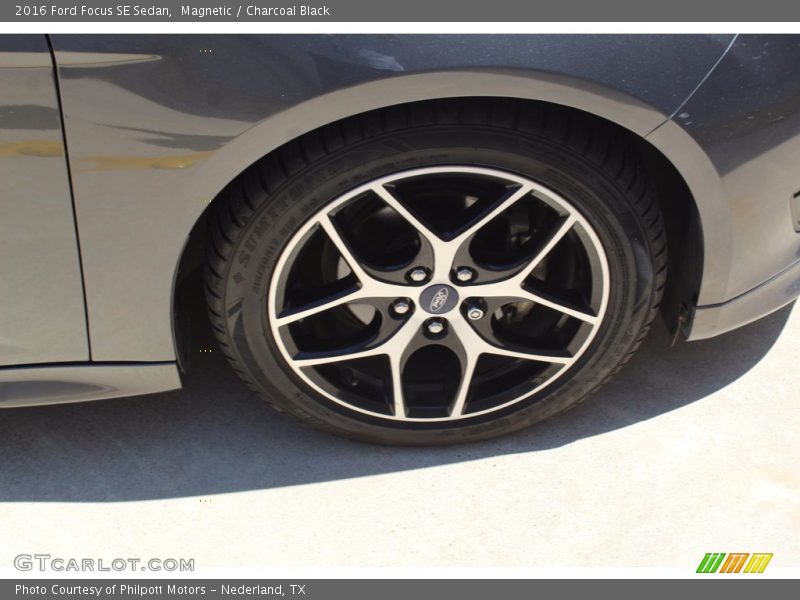 Magnetic / Charcoal Black 2016 Ford Focus SE Sedan
