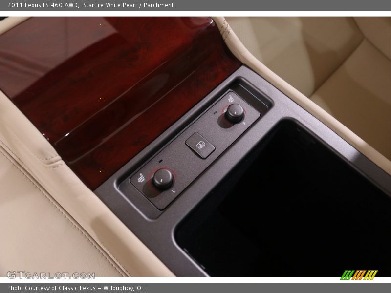 Starfire White Pearl / Parchment 2011 Lexus LS 460 AWD