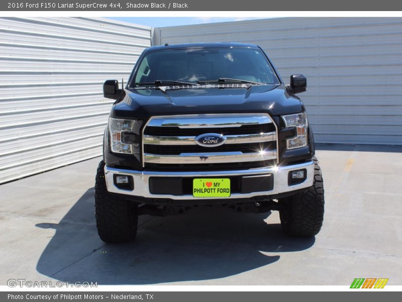 Shadow Black / Black 2016 Ford F150 Lariat SuperCrew 4x4