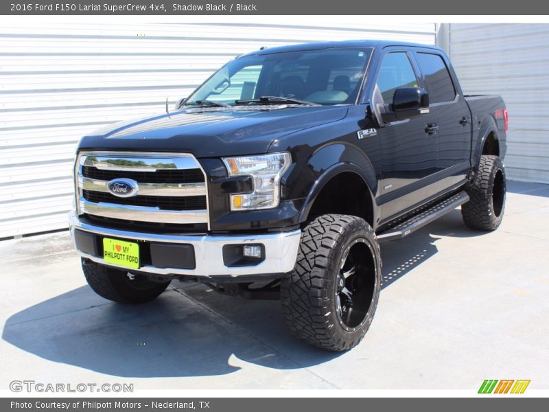 Shadow Black / Black 2016 Ford F150 Lariat SuperCrew 4x4