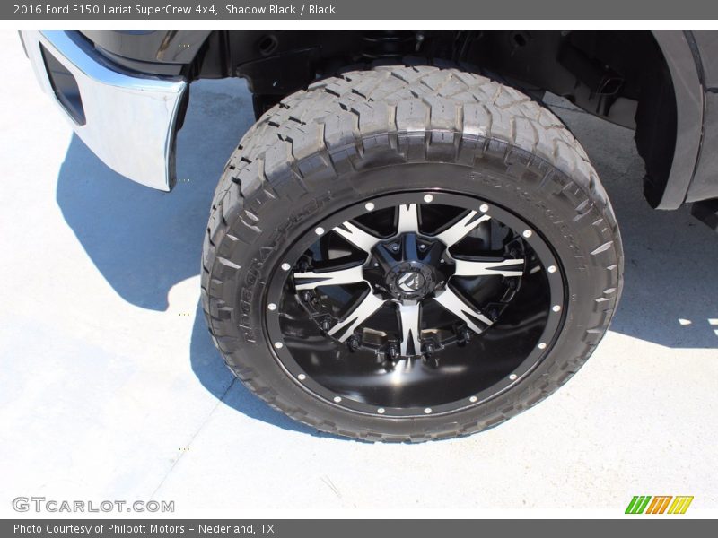 Shadow Black / Black 2016 Ford F150 Lariat SuperCrew 4x4