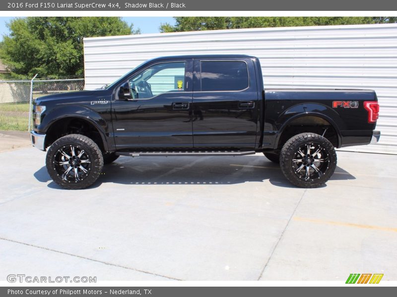 Shadow Black / Black 2016 Ford F150 Lariat SuperCrew 4x4
