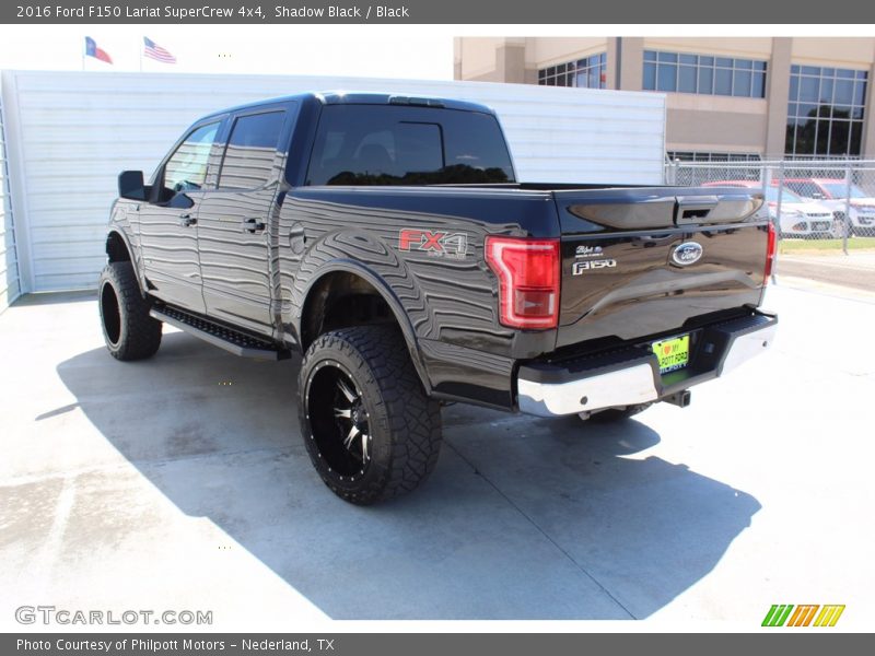 Shadow Black / Black 2016 Ford F150 Lariat SuperCrew 4x4