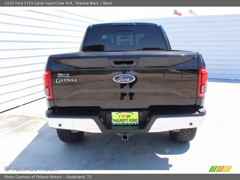 Shadow Black / Black 2016 Ford F150 Lariat SuperCrew 4x4