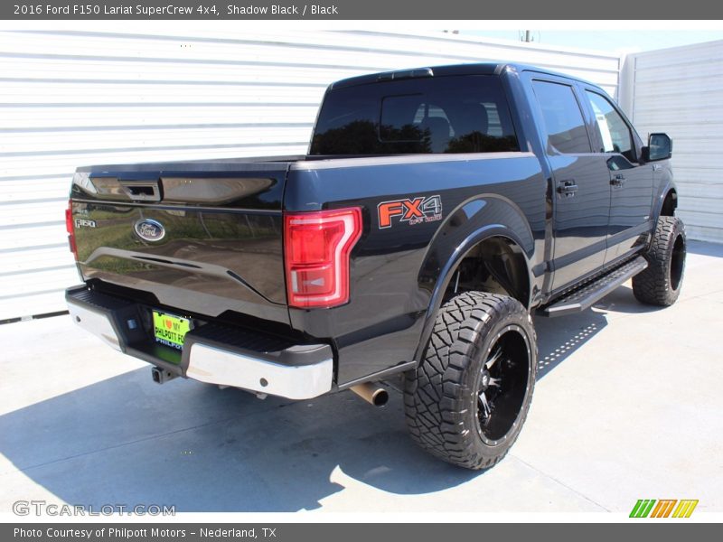 Shadow Black / Black 2016 Ford F150 Lariat SuperCrew 4x4
