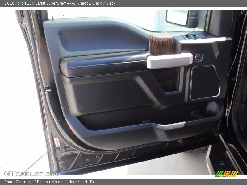 Shadow Black / Black 2016 Ford F150 Lariat SuperCrew 4x4