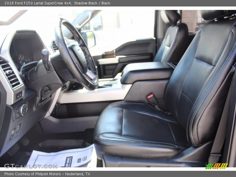 Shadow Black / Black 2016 Ford F150 Lariat SuperCrew 4x4