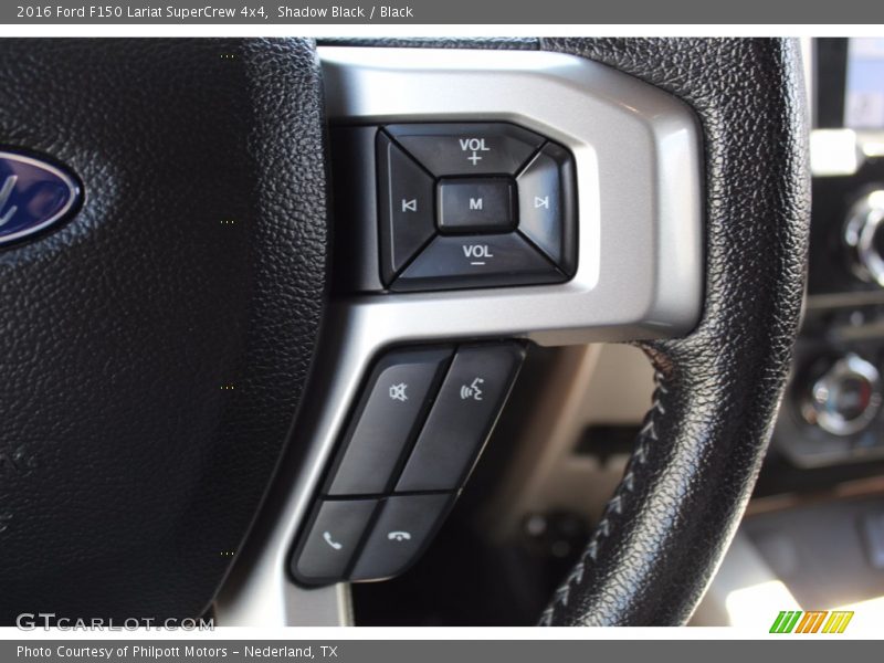 Shadow Black / Black 2016 Ford F150 Lariat SuperCrew 4x4