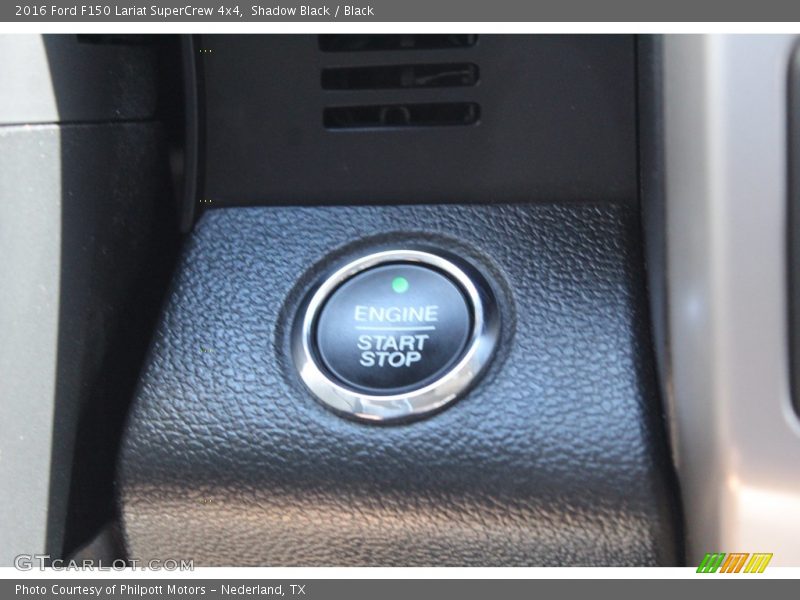 Shadow Black / Black 2016 Ford F150 Lariat SuperCrew 4x4