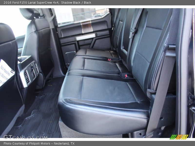 Shadow Black / Black 2016 Ford F150 Lariat SuperCrew 4x4