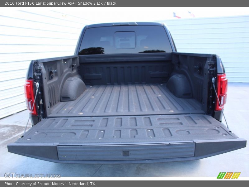 Shadow Black / Black 2016 Ford F150 Lariat SuperCrew 4x4