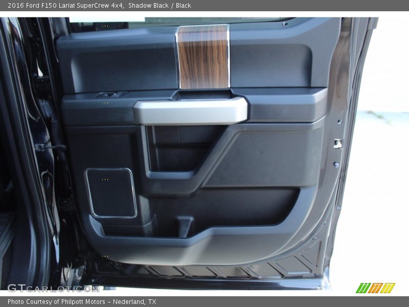 Shadow Black / Black 2016 Ford F150 Lariat SuperCrew 4x4