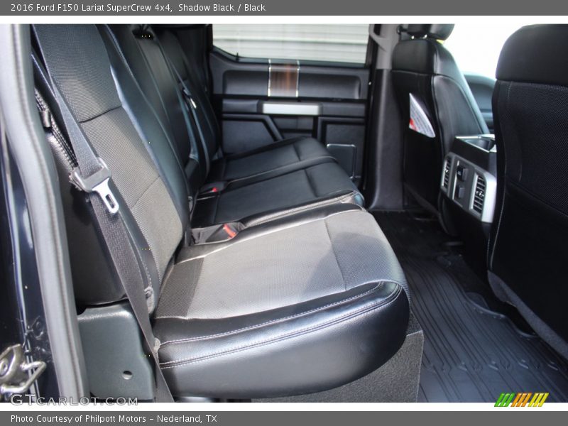 Shadow Black / Black 2016 Ford F150 Lariat SuperCrew 4x4