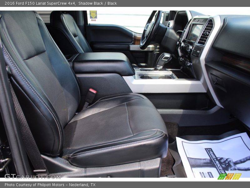 Shadow Black / Black 2016 Ford F150 Lariat SuperCrew 4x4