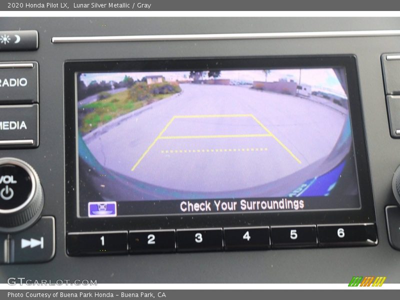 Lunar Silver Metallic / Gray 2020 Honda Pilot LX
