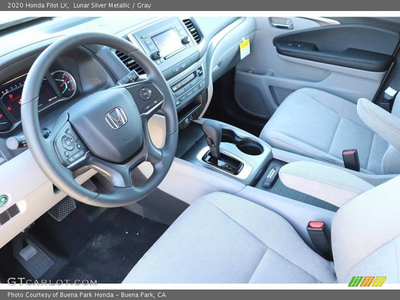  2020 Pilot LX Gray Interior