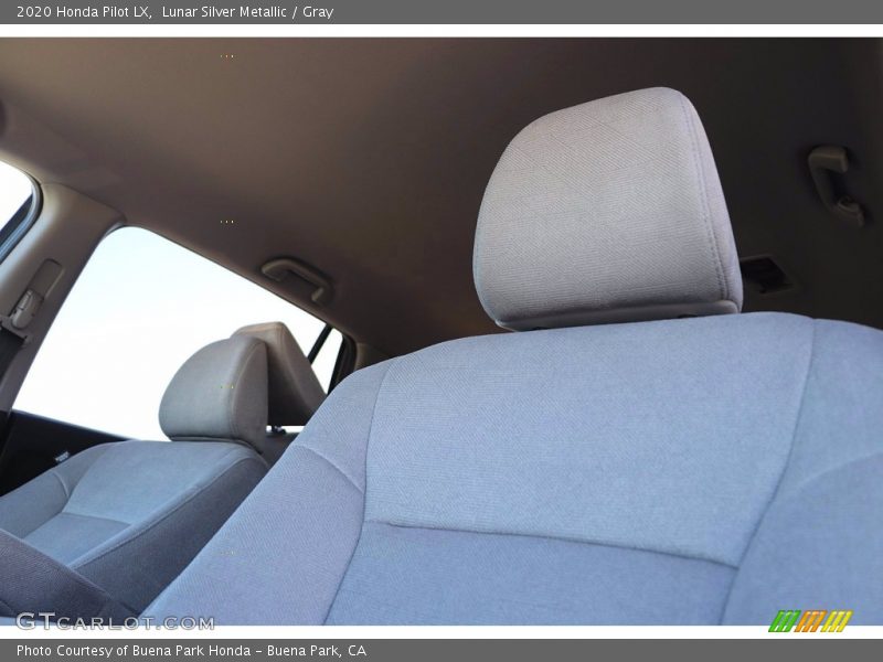 Lunar Silver Metallic / Gray 2020 Honda Pilot LX