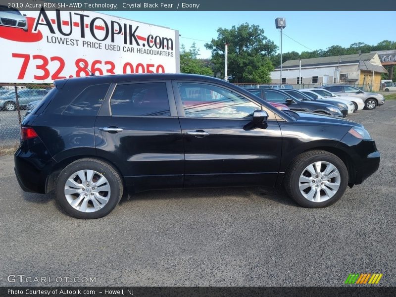 Crystal Black Pearl / Ebony 2010 Acura RDX SH-AWD Technology